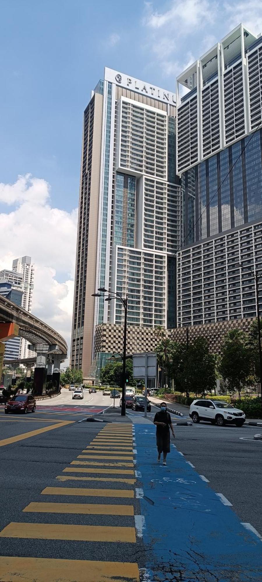 Skyward Suites At Platinum Klcc Kuala Lumpur Esterno foto
